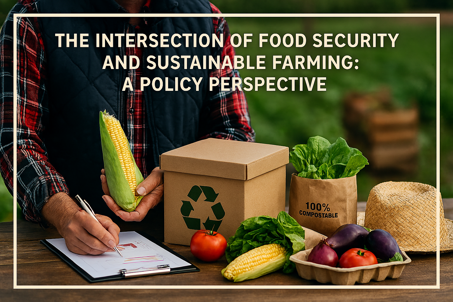The Intersection of Food Security and Sustainable Farming A Policy Perspective