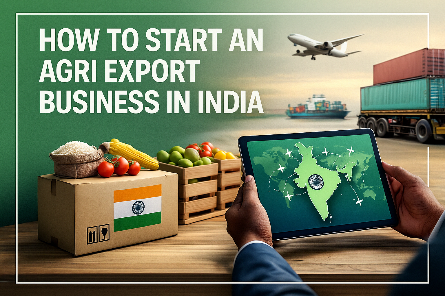 How to Start an Agri Export Business in India