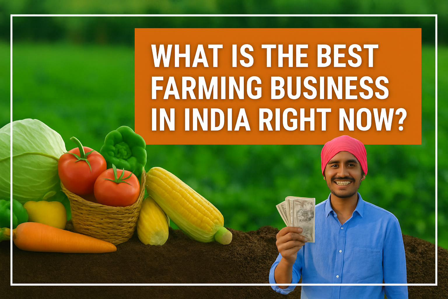 What Is the Best Farming Business in India Right Now?