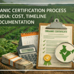 Organic Certification Process in India Cost, Timeline & Documentation