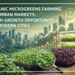 Organic Microgreens Farming for Urban Markets: A High-Growth Opportunity for Modern Cities