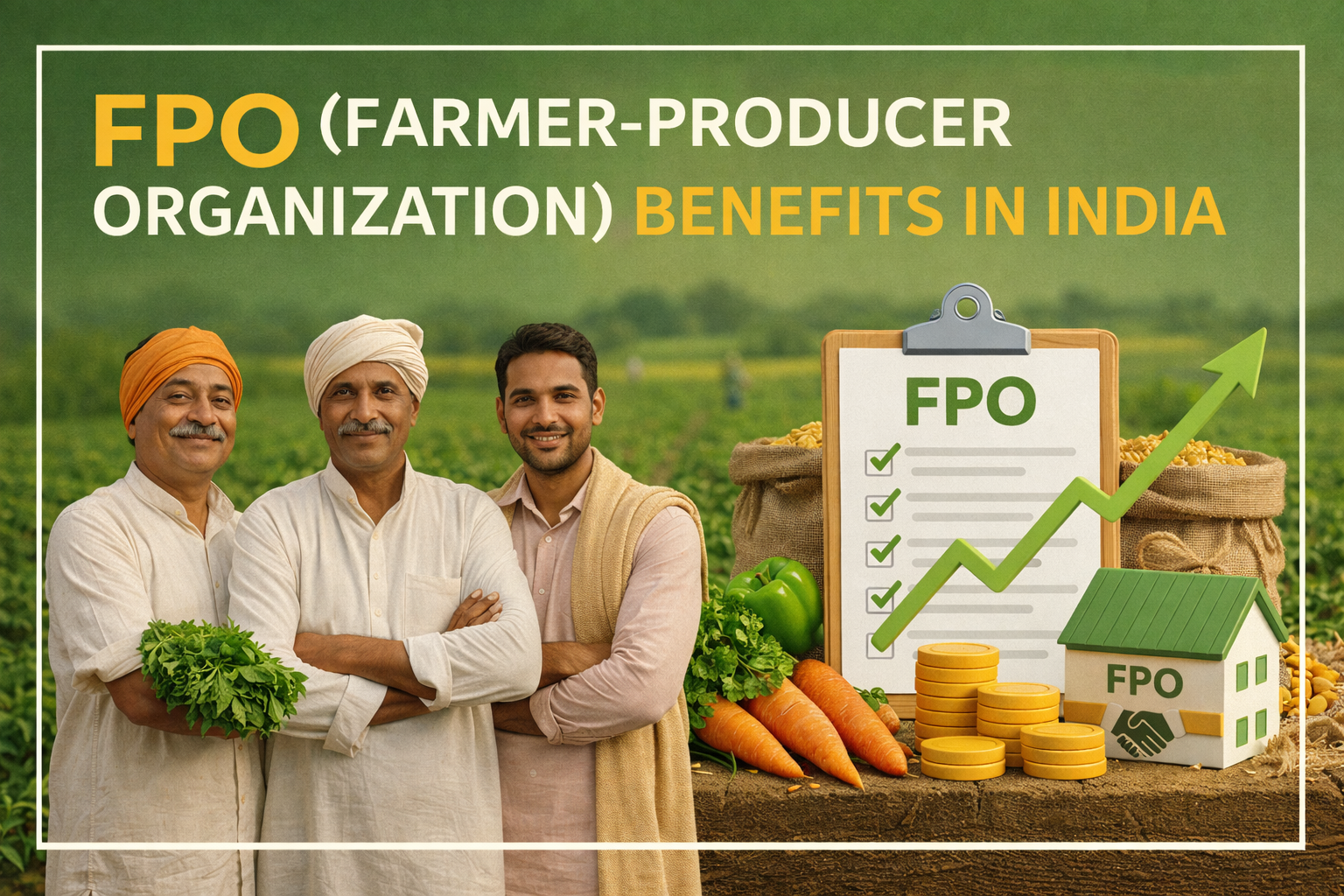 FPO (Farmer-Producer Organization) Benefits in India