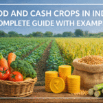 Food and Cash Crops in India
