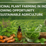 Explore profitable medicinal plant farming in India, including high-demand herbs, investment needs, and market potential.