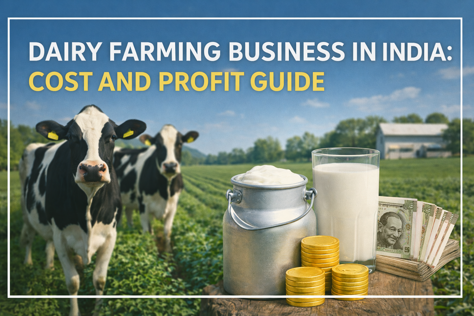 Dairy Farming Business in India Cost and Profit Guide