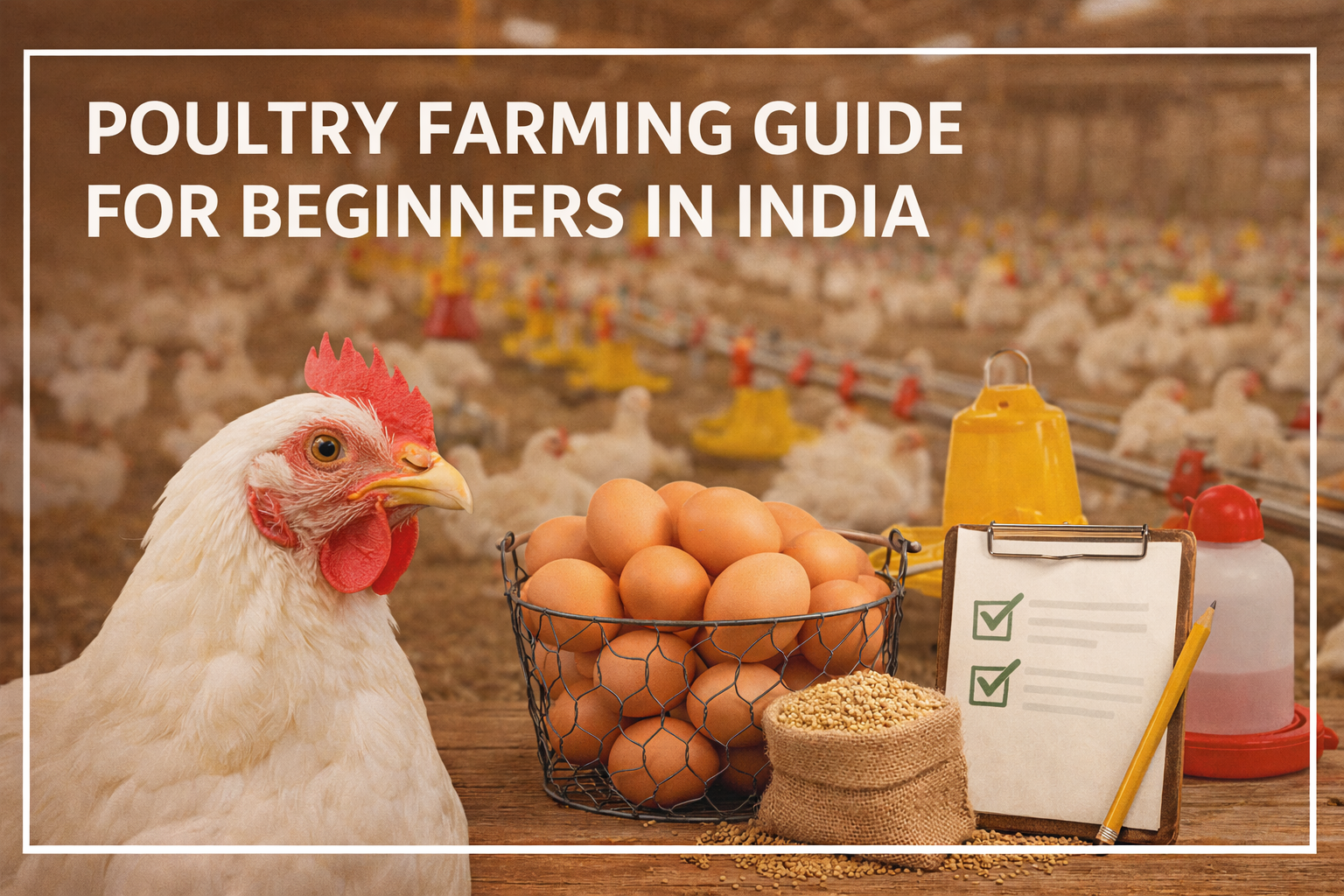 Poultry Farming Guide for Beginners in India