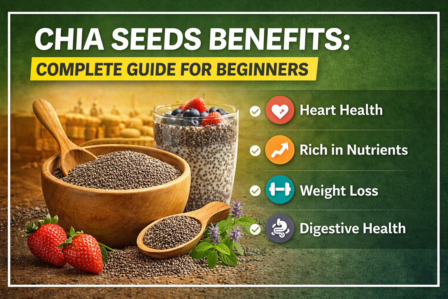 Chia Seeds Benefits Complete Guide for Beginners