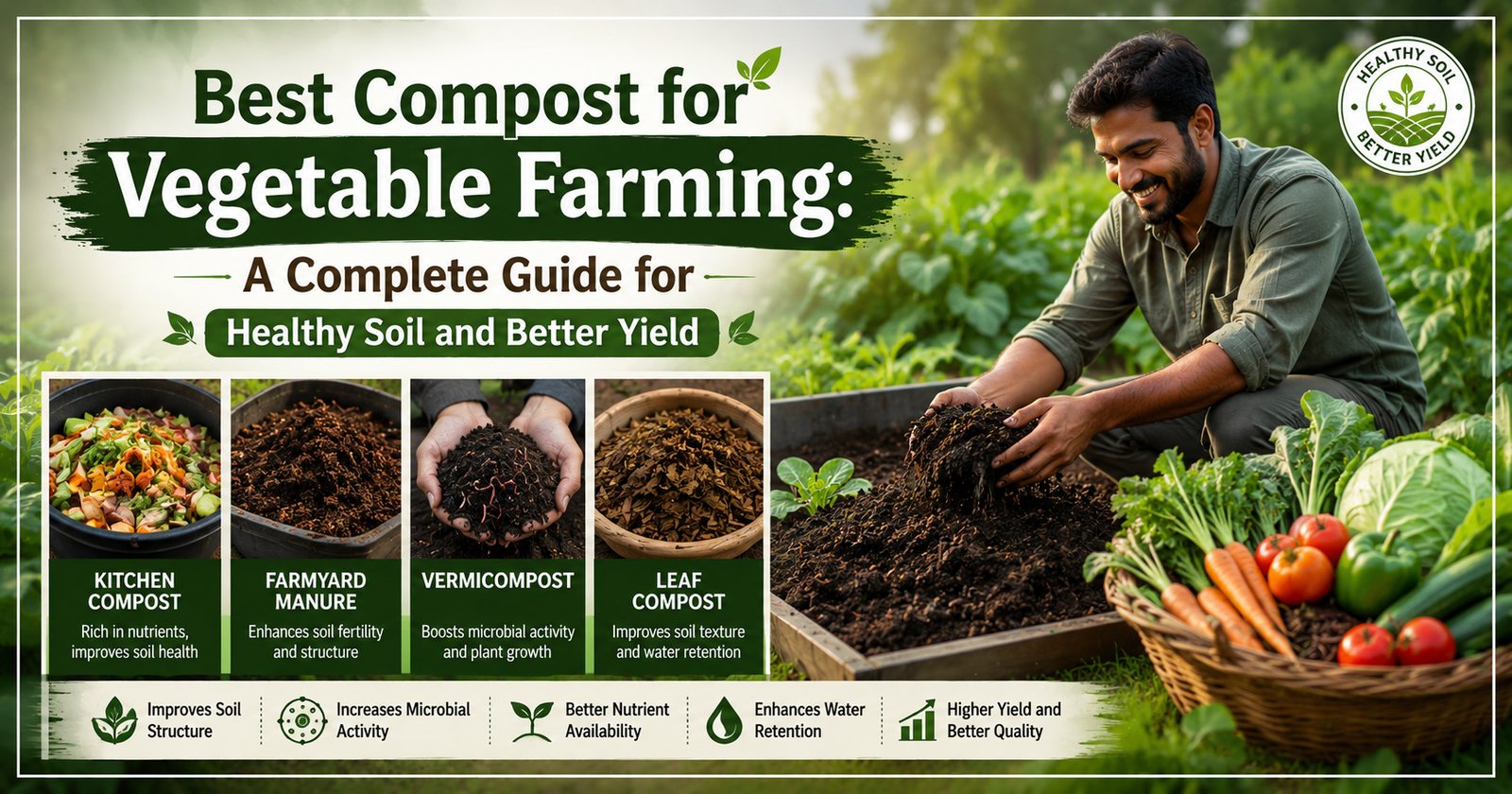 Best Compost for Vegetable Farming A Complete Guide for Healthy Soil and Better Yield