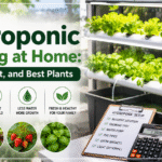Hydroponic Farming at Home Setup, Cost, and Best Plants