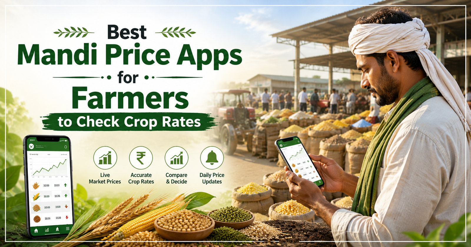Best Mandi Price Apps for Farmers in India