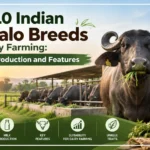 Top 10 Indian Buffalo Breeds for Dairy Farming Milk Production and Features